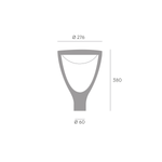 Carica immagine nella visualizzazione Galleria, Forma Testa Palo