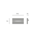 Carica immagine nella visualizzazione Galleria, Open Applique Segna Passo Rettangolare