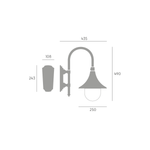 Carica immagine nella visualizzazione Galleria, Lampara Applique