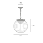 Carica immagine nella visualizzazione Galleria, Cage Sospensione