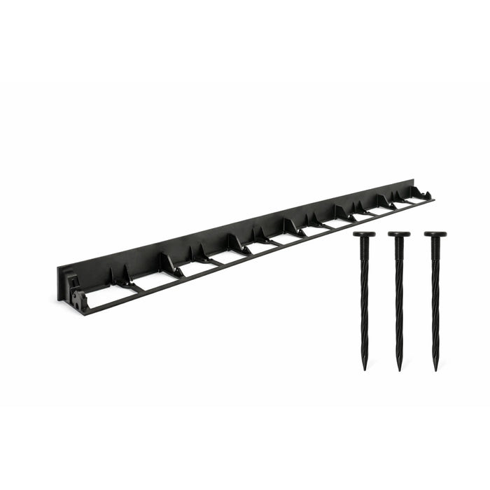 Bordura pvc nero rigida