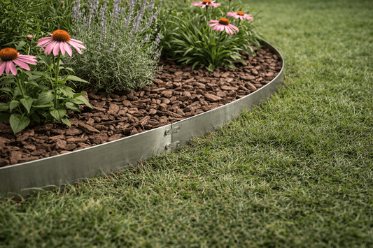 Bordura in acciaio zincato