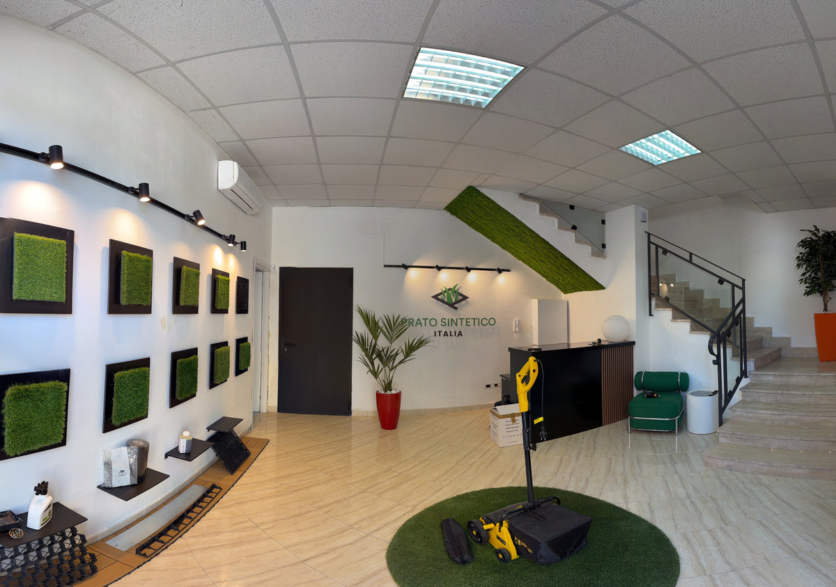 Lo showroom di Orta di Atella