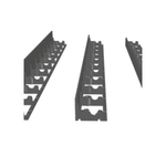 Carica immagine nella visualizzazione Galleria, Bordura pvc nero rigida