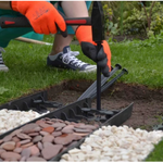 Carica immagine nella visualizzazione Galleria, Bordura pvc nero rigida