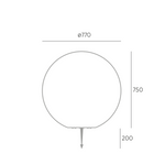 Carica immagine nella visualizzazione Galleria, Ball Sfera Da Pavimento