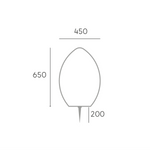 Carica immagine nella visualizzazione Galleria, Egg Punto Luce Ovale