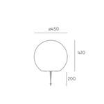 Carica immagine nella visualizzazione Galleria, Ball Sfera Da Pavimento