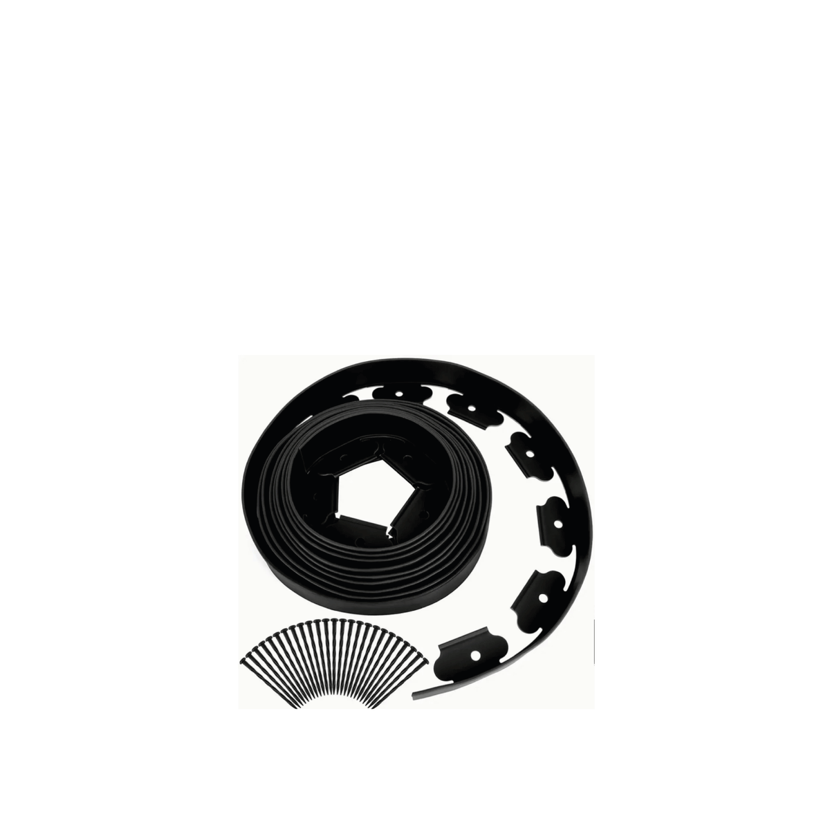 All4Gardener Bordura per Giardino - Bordo Flessibile in Plastica per