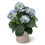 Carica immagine nella visualizzazione Galleria, Ortensia Deluxe blu 45 cm