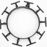 Carica immagine nella visualizzazione Galleria, Bordura pvc nero rigida