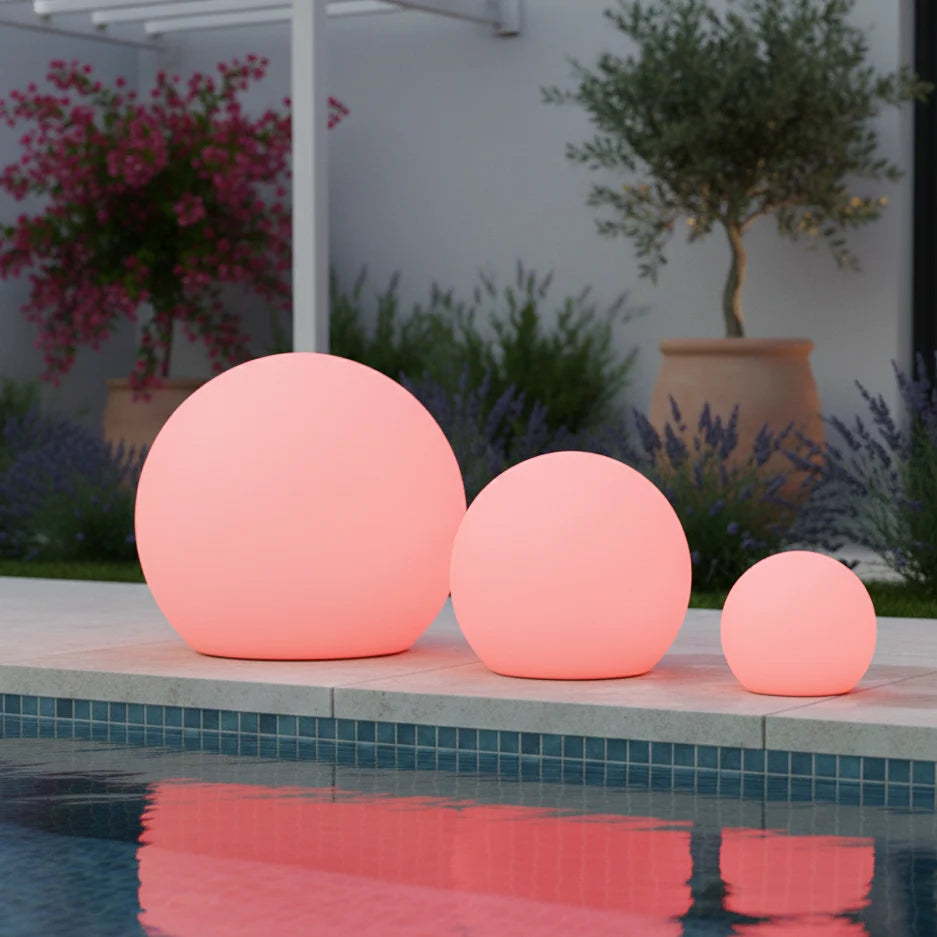 Sfera led multicolore