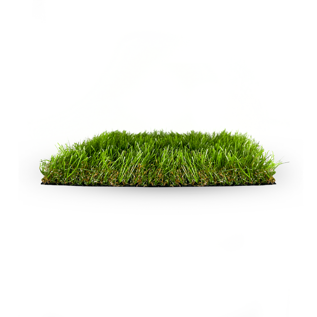 Eden Luxe 30 mm : erba artificiale resistente all'usura, ideale per aree ad alto traffico e giardini attivi.
