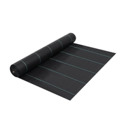 Telo isolante multistrato per sottofondo di prato sintetico, protegge dall'umidità e dalle erbacce, facile da posare.